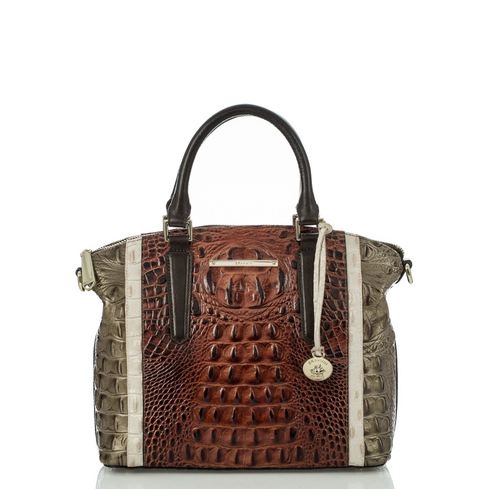 BRAHMIN DUXBURY SATCHEL AZUMA